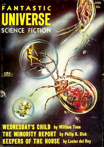 Časopis Fantastic universe science fiction (január 1956)